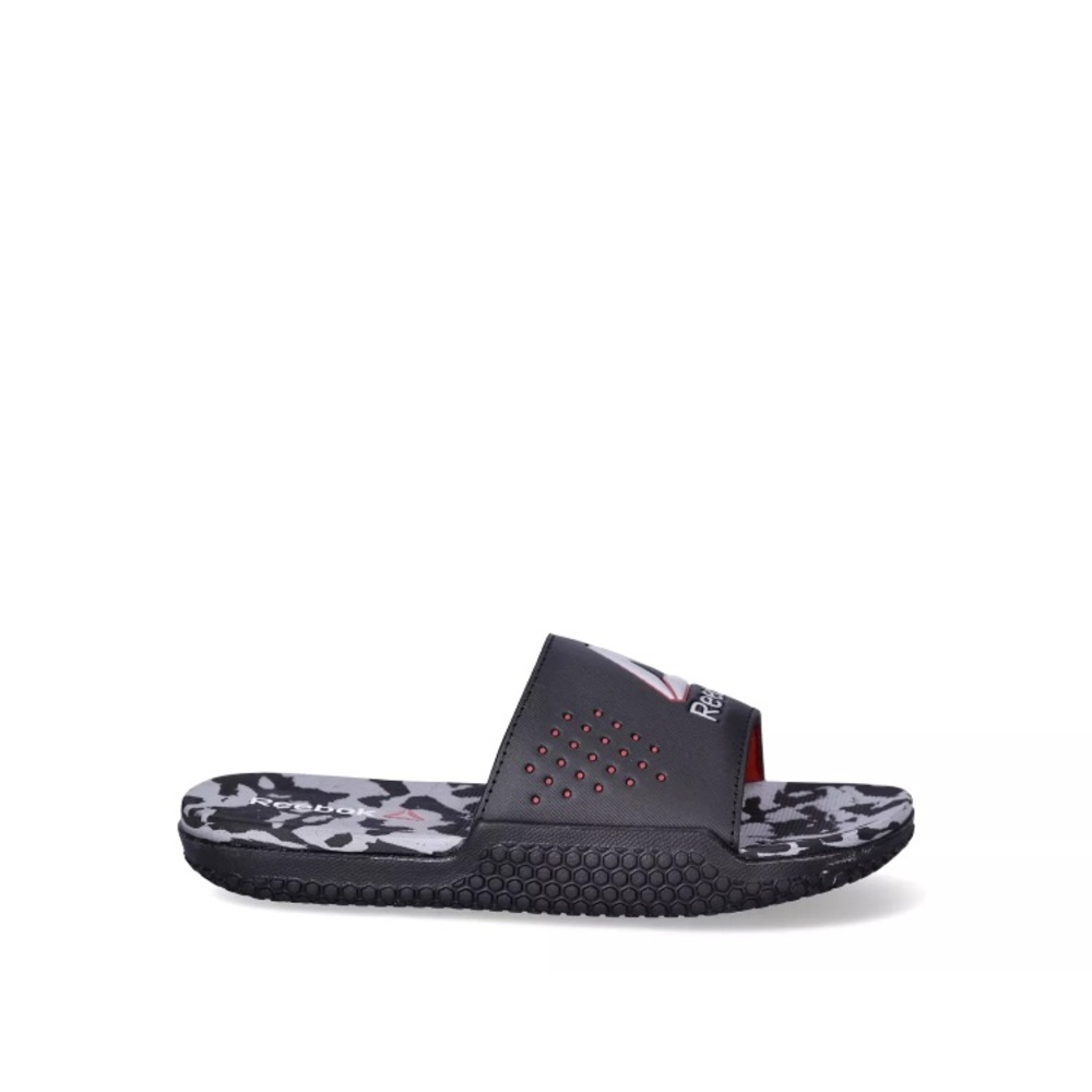 Reebok Pervade Boys Slides Sandals Sport Casual Black Size US 13 (2Y)